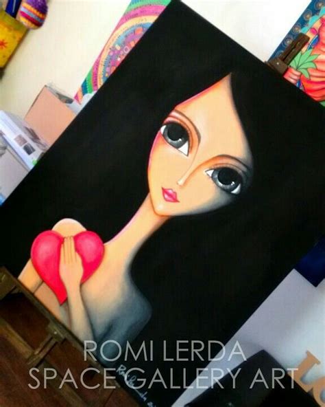 Romi Lerda Art Painting Acrylic Fabric Painting Painting Drawing