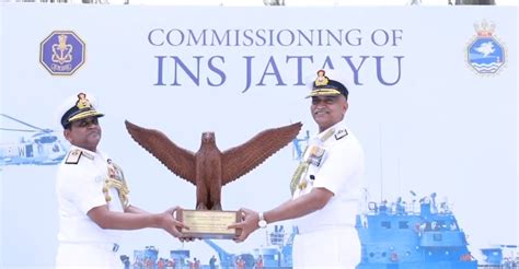 Ins Jatayu Strengthens India S Maritime Security In Lakshadweep Navy Chief