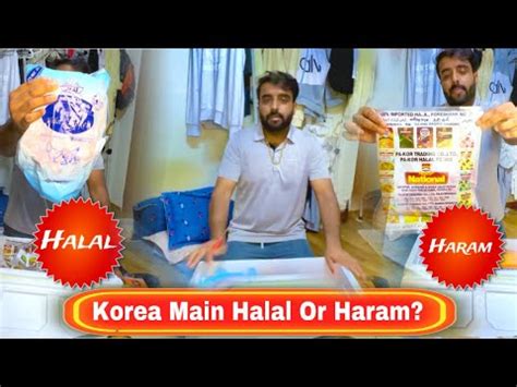 Korea Main Halal Or Haram Food Ki Pehchan Full Detail Vlog Youtube