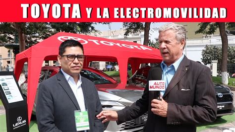 Toyota Reitera Su Compromiso Por La Electromovilidad En El Congreso De