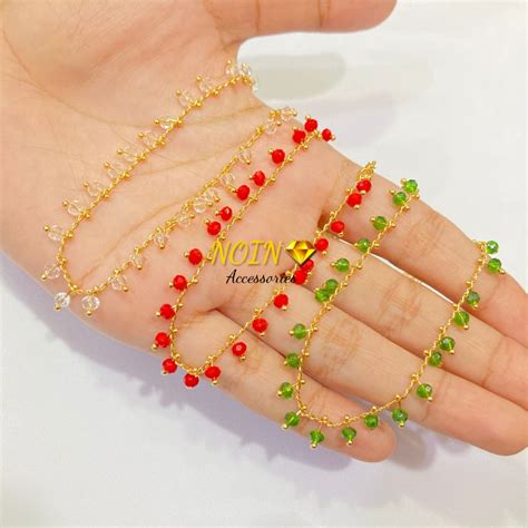 Jual Gelang Tangan Lapis Emas Jurai Aksesoris Perhiasan L21F Shopee