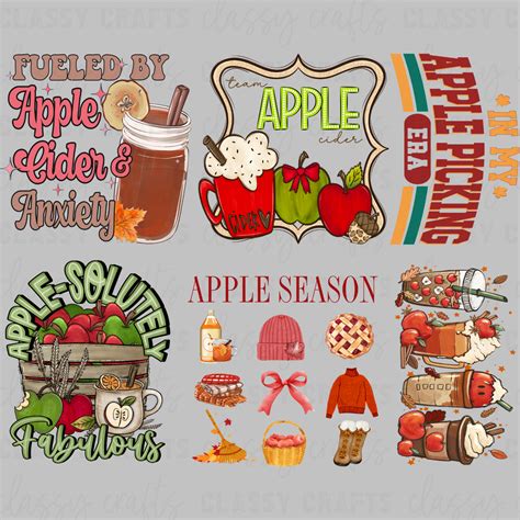 Apple Cider 30x24 Premade Gang Sheet Classy Crafts