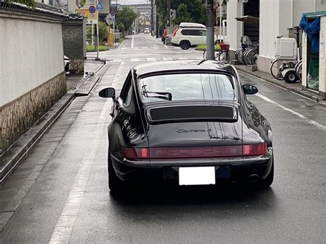 Kさんの黒い964c2（5mt）が旅立って行きました ガレージj