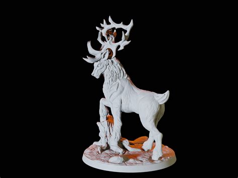 Giant Elk or Deer Miniature for D&D Dungeons and Dragons - Etsy Canada