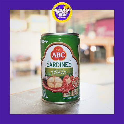 Jual Abc Sarden Tomat Sardines Tomat Gram Shopee Indonesia