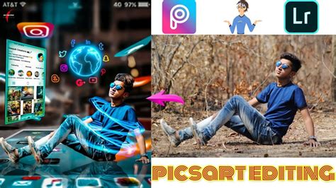 Picsart 3d Instagram Viral Photo Editing Tutorial Step By Step In Hindi