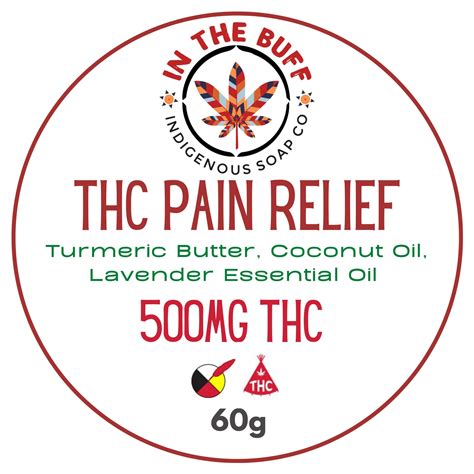 THC (500mg) Pain Relief – Indigenous Soap