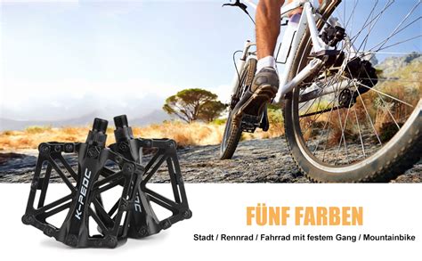 Spfas Fahrrad Pedal Aluminium Bike Pedale Radfahren Stra E Mountain Mtb