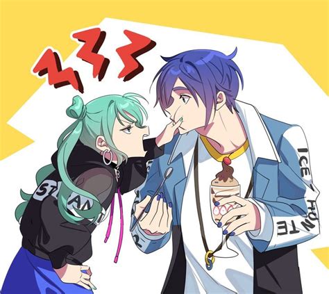 Kaimiku Yummy On Twitter Kaito Vocaloid Hatsunemiku Miku