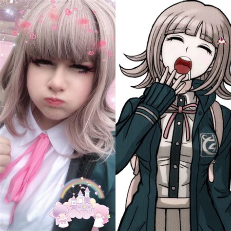 Cosplay Vs Character! Chiaki Nanami! Instagram @usagipeach [self] : r ...