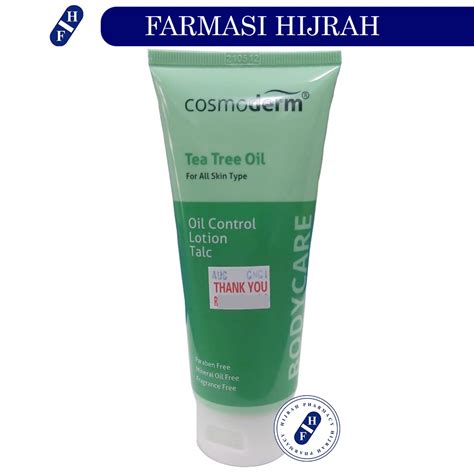 Cosmoderm Tea Tree Oil Lotion Talc 125 Ml Shopee Malaysia