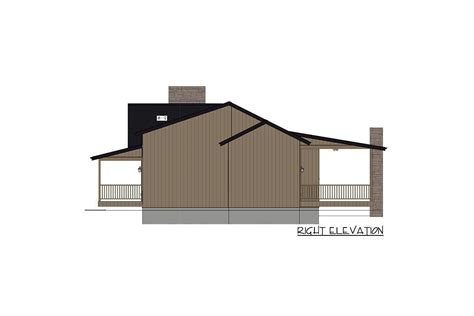 Modern Cozy Cottage House Plan Under 1500 Square Feet with Central Game ...