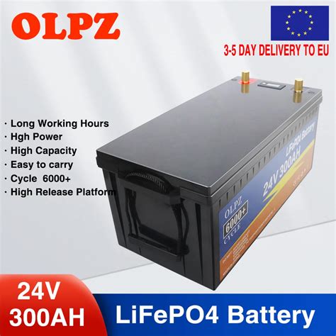 12v 24v 500ah Lifepo4 Battery 12 8v 300ah 250ah 200ah Built In Bms