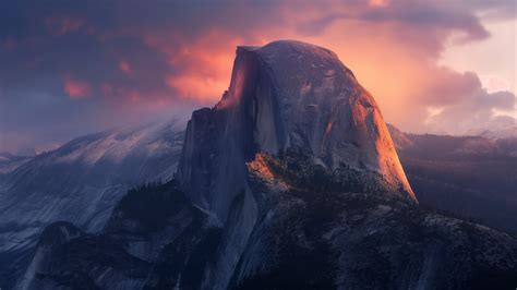 Wallpaper Yosemite 5k 4k Wallpaper Forest OSX Apple Mountains