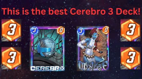 This Is The Best Cerebro Deck In Marvel Snap Youtube