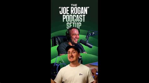 The "Joe Rogan" Podcast Setup