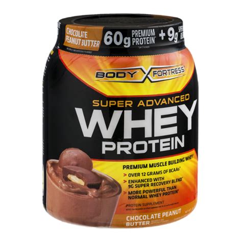 Body Fortress Super Advanced Whey Protein Chocolate Peanut Butter