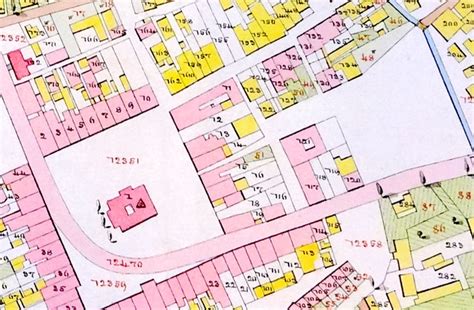 Map of Drohobych (1853) | Jewish Family Search