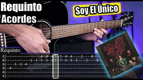 Soy El Nico Yahritza Y Su Esencia Requinto Y Acordes Tutorial En