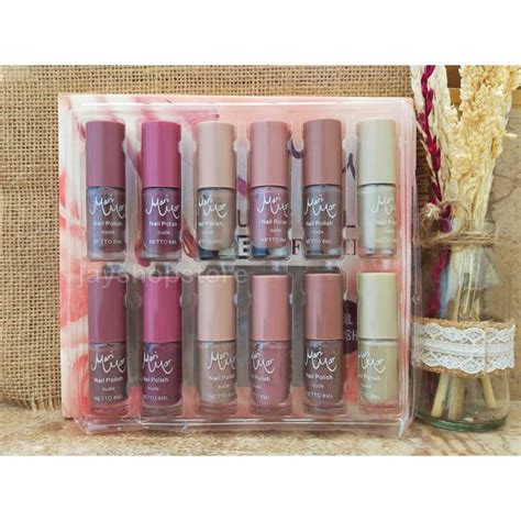 Jual Kitex Kutex Marimar Nude Nude Pastel Sepak Isi 12pcs Shopee