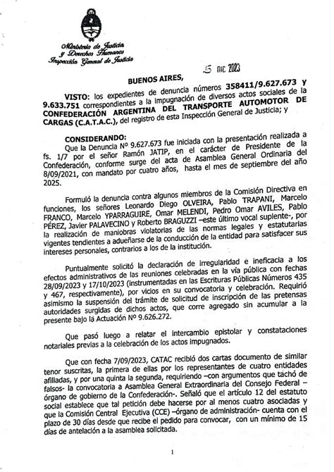 Catac Confederaci N Argentina Del Transporte Automotor De Cargas