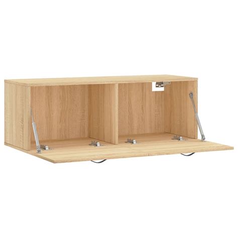 Vidaxl Wandschrank Sonoma Eiche X X Cm Holzwerkstoff Vidaxl De