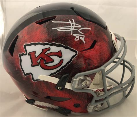 Travis Kelce Signed Kansas City Chiefs Full Size Authentic On Field