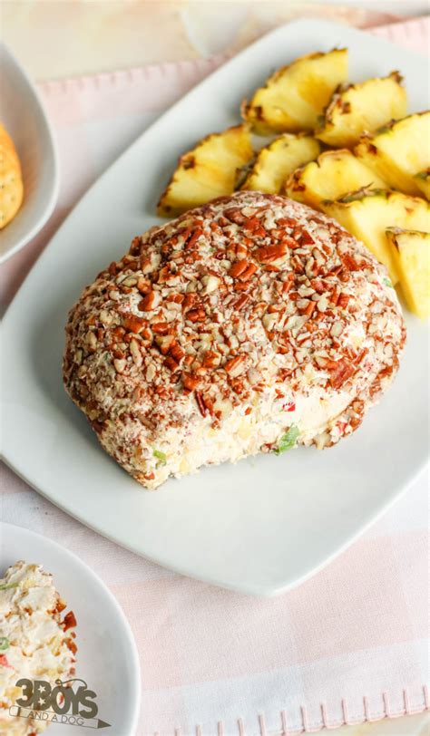 Sweet Pineapple Cheese Ball Recipe