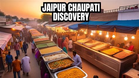 Jaipur Chaupati Mansarovar Best Food In Jaipur Youtube