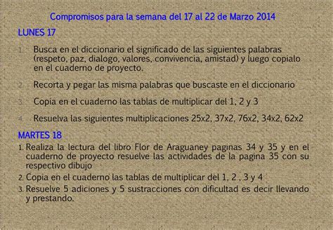 Ppt Actividades Diarias Para Reforzar Contenidos Vistos En Clase Do