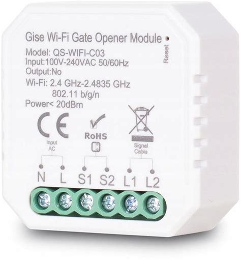 Gise Smart Gate Module Modu Do Sterowania Bram Tuya Wifi Erli Pl