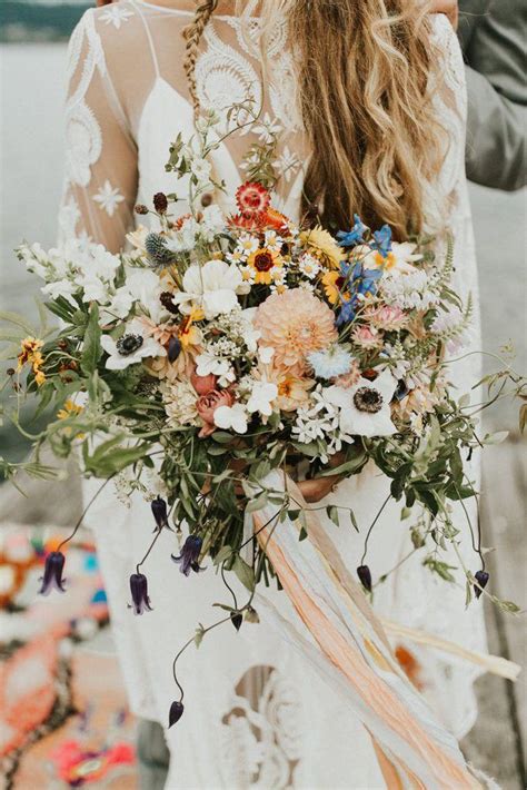 Wildflower Bouquet Ideas For Whimsical Brides Hitched Co Uk