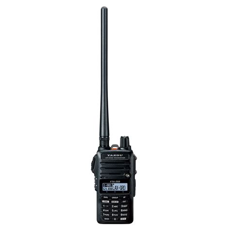 Yaesu FTA 250L Handheld VHF Transceiver Comm Only