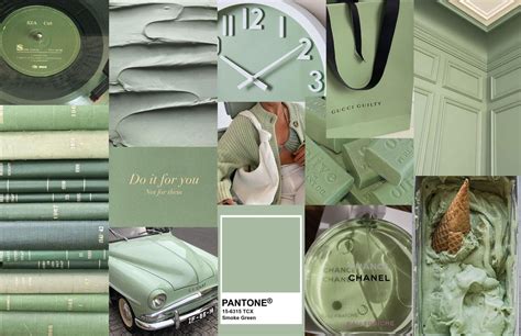 Green Aesthetic Collage Wallpapers Top Free Green Aesthetic Collage