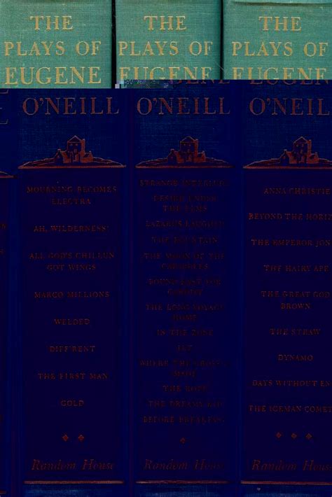 The Plays Of Eugene Oneill Three Volume Set