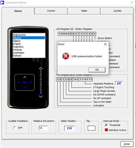 Eval Ad Ebz Usb Communication Failed Q A Precision Adcs