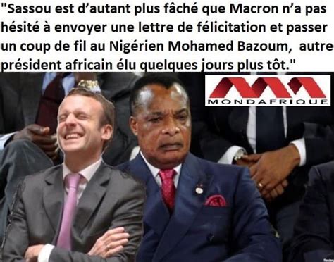 Brazzanews On Twitter Sassou Nest Pas Vraiment Content De