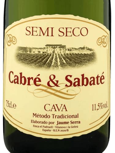 Jaume Serra Cabr Sabat Cava Semi Seco Vivino Espa A