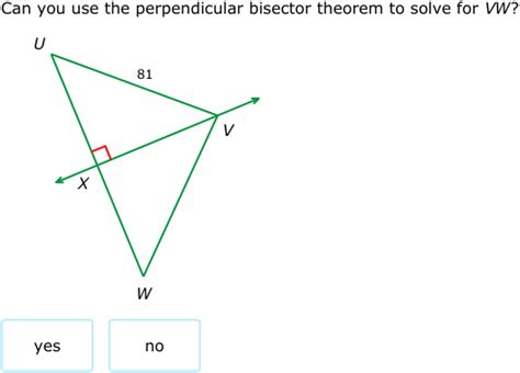 IXL - Perpendicular Bisector Theorem (Geometry practice)