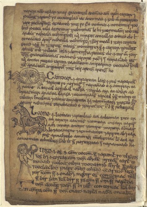 Irish Script on Screen - A Timeline of Irish Manuscripts