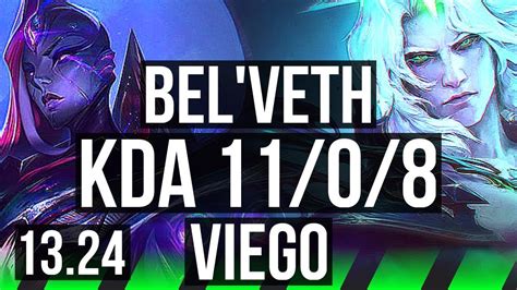 BEL VETH Vs VIEGO JNG 11 0 8 1000 Games Legendary KR Master