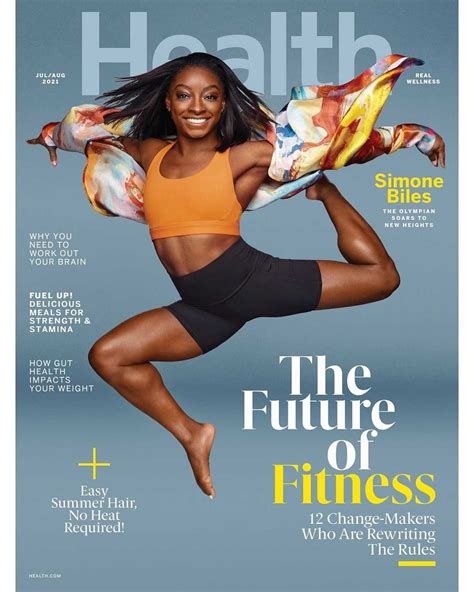 A Peek Into Simone Biles Olympic Prep As She Covers Health Magazine S