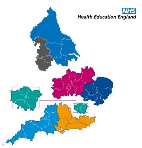 Nhs Regions Map