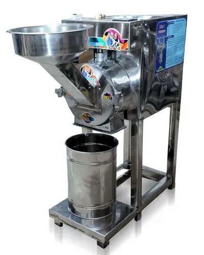 Sigmatech Stainless Steel 2 In 1 Pulverizer Machine For Commercial 5 Hp Single Phase At Rs