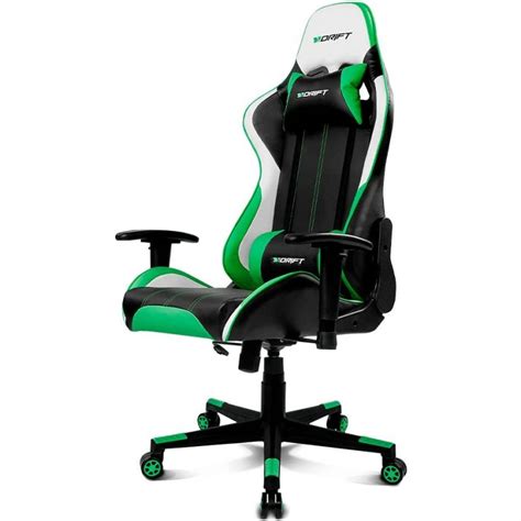 Drift Dr Green Silla Gaming Negra Verde Pccomponentes