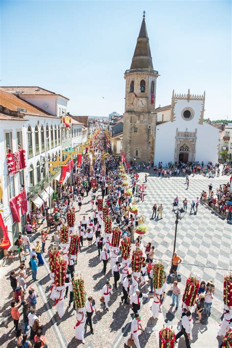 The Feast of the Trays in Tomar, Portugal