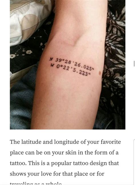 101 Best Coordinate Tattoo Designs You Need To See Artofit