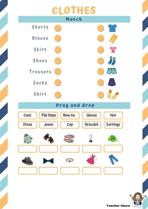 Clothes Online Exercise For Tercero De Primaria Tercero De Primaria My XXX Hot Girl