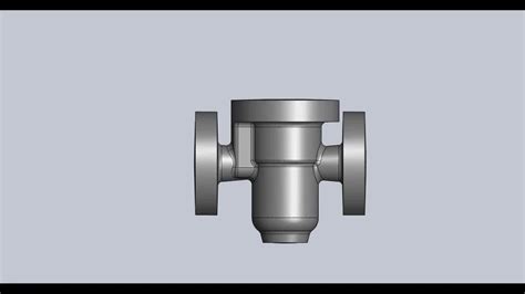 Solidworks Tutorial Valve Body Youtube