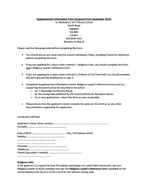 Fillable Online Haringey Gov Supplementary Information Form Proposed